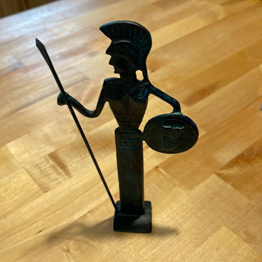 Metal statue